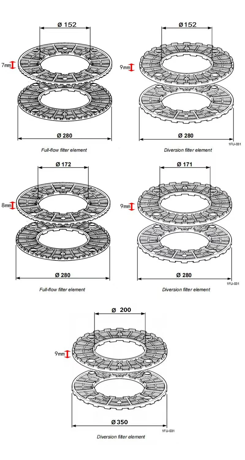 filter element size 2